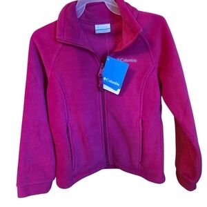 Columbia Kids Fleece Jacket - Bright Pink